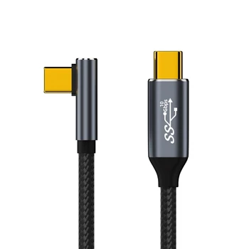 USB-C-C 3.1 Gen2 Cablu de 90 de Grade 4K60Hz Ieșire Video pentru SteamDeck Taxă Picătură de Transport maritim