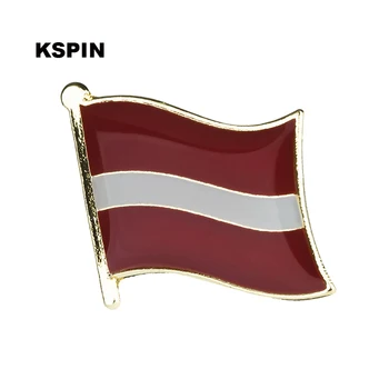 Letonia flag pin pin rever insigna Brosa Icoane 1 BUC KS-0098