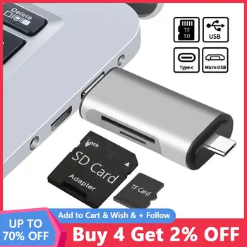 OTG Micro SD Card Reader USB 3.0 Cititor de Carduri USB 2.0 Pentru Micro SD Adapter Flash Drive Smart Memorie Tip Memorie C Cardreader 3in1