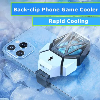 Portabil Universal Mini răcit cu Aer Ventilator de Răcire DY08 2 viteze Reglabile PUBG Joc Cooler pentru IPhone, Samsung, Xiaomi Rece radiatorul