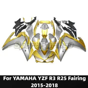 Pentru Motociclete Yamaha YZFR3 YZFR25 YZF R3 R25 2015 2016 2017 2018 Vehicul Complet Coajă de Protecție Cadru Garda Carenaj Kit