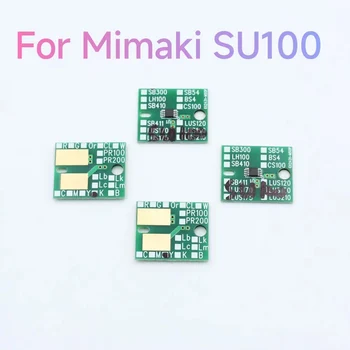 600ML SU100 O Dată Cip pentru Mimaki JV400-130 JV400-160 SUV Series Printer SU 100 de Unică folosință Chip C M Y K