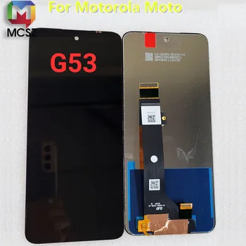 Original XT2335 - 3 Pentru Motorola Moto G53 LCD Touch Screen Digitizer Înlocuirea Ansamblului Afișajului XT2335-3 Instrumente Gratuite