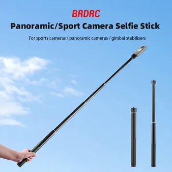 Live Broacast Suport stativ Reglabil Lungime Invizibil Selfie Stick Aliaj de Aluminiu Extensia Selfie Stick pentru Osmo Acțiune Buzunar