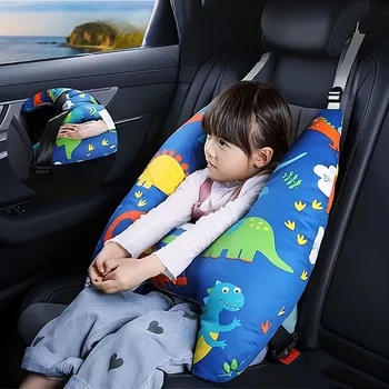 Copilul Gât Cap Suport Model Drăguț Forma de U Copii de Călătorie Perna pentru Scaun Auto de Siguranță Pernă pentru Gât pentru Copii Universale