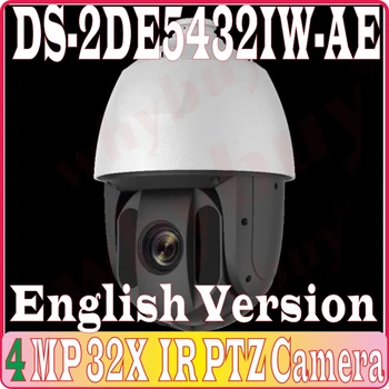DS-2DE5432IW-AE de peste Mări Versiune în limba engleză de 5 inch, 4 MP 32X Alimentat de DarkFighter IR de Rețea Speed Dome CCTV aparat de Fotografiat de Upgrade