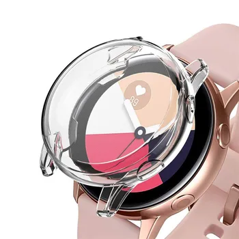 Cadru Tpu Active Watch Ecran Protector de Acoperire Caz Compitable Pentru Samsung Galaxy 40mm Inteligent Brățară Accesorii