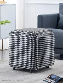 Cubul Rubik scaun combinație multi-funcțional de uz casnic cinci-în-unu masă de cafea masa de schimbare de pantofi scaun canapea