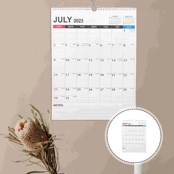 Engleză Calendar Lunar de Perete Calendare Mari, Agățat Acasă 2023 2024wall 2023-2024 Birou Calendar