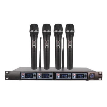 4 Microfon Wireless Sistemul U-F4000 Microfon Dinamic Profesional