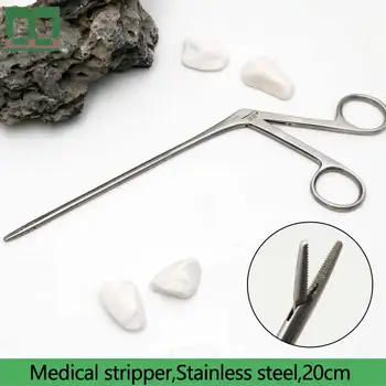 Medicale stripteuză 20cm tip pistol din oțel inoxidabil chirurgical de operare instrument urechii medii forceps instrument medical
