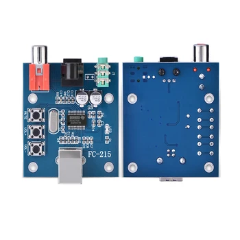 PCM2704 USB DAC A S/PDIF HiFi Sound Card Decodor Bord 3,5 mm Ieșire Analogică F/PC-ul Digital-Analog Converter Chip Pentru Android Câștiga