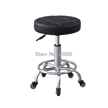 Frumusețea scaun de păr de tăiere mare scaun de birou rotativ de ridicare frizerie salon de frumusețe, păr și unghii scaun scripete