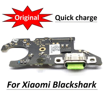 Original USB Port de Încărcare Jack de Andocare Conector Cablu Flex Cu Microfon Pentru Xiaomi Mi Black Shark Blackshark Piese