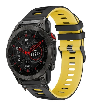 22mm Ceas Silicon Banda Curele Pentru Garmin Coborâre G1/ MARQ Serie Easyfit Bratara Garmin Epix/Instinct 2 Smartwatch-Bratara