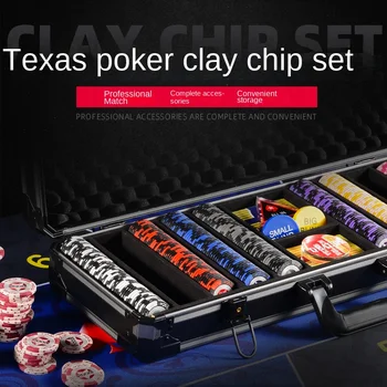 Poker Chip Set de Puncte de Monedă High end Mahjong Șah și cărți Speciale Tabloul de bord pentru Copii Cip Monedă Cutie