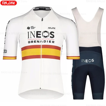 2023 Noi Maglia Ineos Grenadier de Sport de Formare Echipa de Ciclism de Îmbrăcăminte Respirabil Barbati Maneca Scurta Poate Fi Personalizat Original