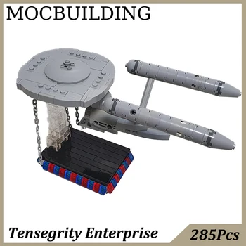 Tensegrity nave Spațiale Enterprise MOC Bloc Caramida Jucării pentru Copii, Cadou de Ziua de nastere