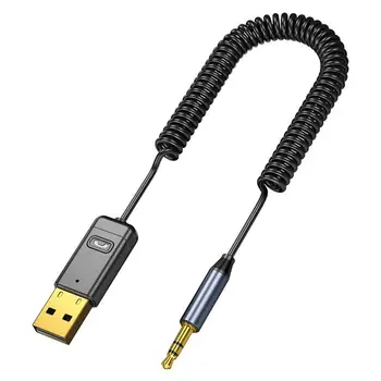 Adaptor Wireless Pentru Masina 5.0 Adaptor BT Receptor Pentru Masina BT Masina Receptor USB La Jack Bluetooths Car Kit Receptor Audio Cu