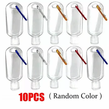10PC 50Ml Portabil dezinfectante pentru mâini Sticle de Presă Sticle cu Lichid/Gel de Dozatoare de Sapun Agățat Sticlă Inversat Pentru a Călători
