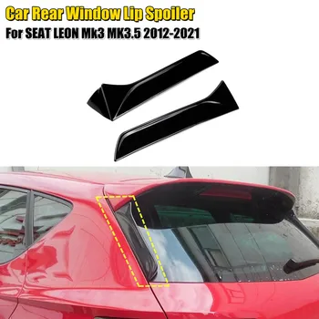 2 buc Pentru Seat Leon Mk3 MK3.5 2012-2021 Auto Geam Spate Tapiterie Spoiler Spate Portbagaj, Aripa Laterală Auto Aripa Acoperișul Marginea Laterală Coada Clapa