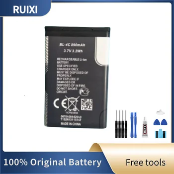 RUIXI Original Baterie 890mAh BL-4C Pentru Nokia 6300 6100 6260 6125 6136S 6170 6301 7705 7200 7270 8208 BL4C BL 4C +Instrumente Gratuite
