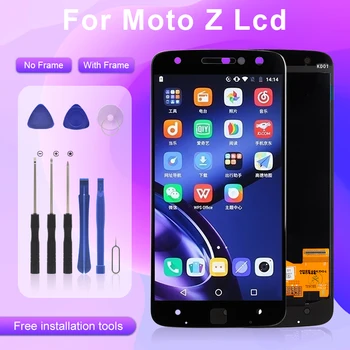 5.5 Inch Pentru Moto Z Display Cu Touch Panel Screen Digitizer Asamblare Pentru Motorola Z Droid XT1650 Lcd Cu Instrumente Transport Gratuit