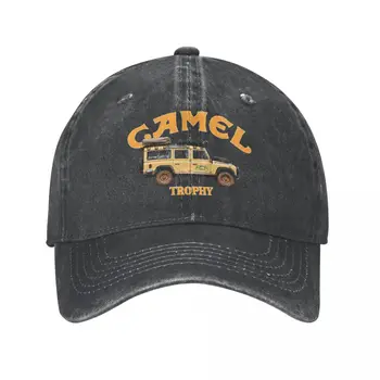 Camel Trophy Logo-Ul Primavara-Vara Capac Bărbați Femei Coada De Cal Șapcă De Baseball Palarie Vintage Denim În Aer Liber Casquette