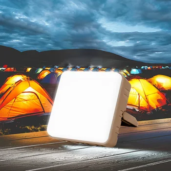 În aer liber LED-Cort de Lumină Puternic Far de Încărcare USB Proiectoare de Urgență de Alimentare Portabil Camping Lanterna pentru Pescuit
