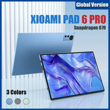 Global Original Pad 6 Pro Tablet Android 2023 Snapdragon 870 Octa Core Android 12 12GB 512GB 11 Inch Ecran HD 5G Wifi Tablet PC