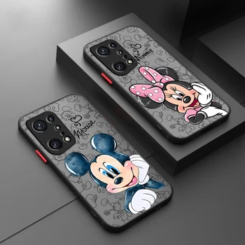 Disney Drăguț Mickey Mouse Pentru OPPO Realme 11 10 9 Pro Plus 9i 8i 7i 6S 5 6i 5i Pro Global 4G 5G Mat Translucid Caz de Telefon