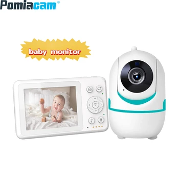 3.2 Inch Ecran Baby Monitor Wireless PTZ Interfon de Afișare a Temperaturii Cam Bona Copilul la Distanta de alimentare a Camerei de alarmă pentru defecțiuni de