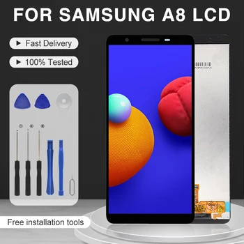 Catteny 5.7 Inch OLED A8 2015 Display Pentru Samsung Galaxy A800 Lcd Cu Touch Digitizer Asamblare A8 SM-A8000 SM-A800F Ecran