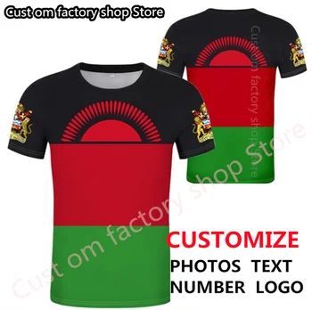 MALAWI tricou diy gratuit personalizat flexibil numărul de numele mwi t-shirt națiune pavilion mw malawi țară colegiul fotografie de imprimare logo-ul de haine