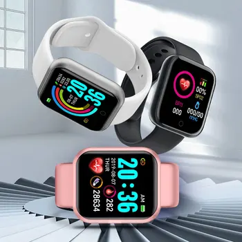 Y68 Ceas Inteligent Pentru Android Femei Barbati Copii Smartwatch de Fitness Ceasuri Bratara Barbati Smart Watch Pentru Femei