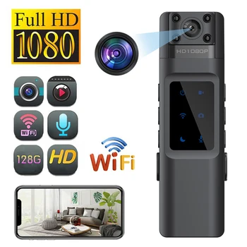 Full HD 1080P Mini Camera Wifi Portabil de Mici Digital Video Recorder Poliție Camera Infraroșu Viziune de Noapte camera Video in Miniatura