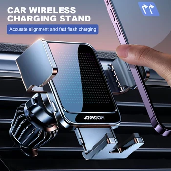 15W Masina Suport de Telefon Automată Rapidă Încărcător Wireless Pentru iPhone 14 13 12ProMax Samsung Z Flip Auto Telefon Mobil Titularul de Montare în Mașină