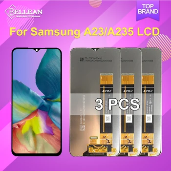 3PCS 6.6 Inch A235 Display Pentru Samsung Galaxy A23 4G Ecran Lcd Tactil Digitizer A235M A235N A235F de Asamblare Cu Cadru