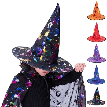 Copii Costume De Halloween, Vrajitoare Pălării De Vrăjitoare Pălărie Consumabile Partid Decorative Elemente De Recuzită De Halloween Cosplay Frizură Pălărie Pălărie Vrăjitoare
