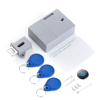 DIY Senzor Inteligent RFID Ascunse de Siguranță Digitale Cabinet de Blocare/Electronice Sertar Încuietori Invizibil Senzor de Blocare Pentru Garderoba Mobilier