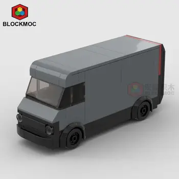 MOC Cărămidă Orașul căutat pe amazon Vehicul Transportor masina sport de curse de Viteză Campion Blocuri de Constructii Camioane Cargo Camion Vagon Jucarii Model