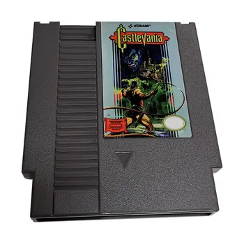 Castlevania 72 de pini Cartuș Joc De 8 Biți NES NTSC și PAl Consolă de jocuri Video