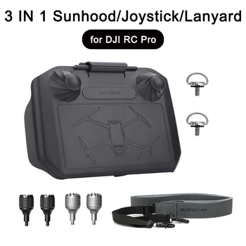 SunHood pentru DJI RC Pro Ecran Protector Coajă de Control Parasolar Șnur Joystick pentru DJI Mini 3 Pro/Mavic 3/Aer 2 Accesorii