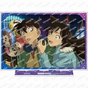Anime Detectiv Conan Caz Închis Kudou Shinichi Haibara Ai Acrilic Figura Cosplay Placa De Model De Colectare Desktop Decor