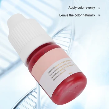 8 ml/Sticla de Buze Lichid Profesionale în condiții de Siguranță Extract de Plante Pigment de Buze Semi‑Permanent, Tatuaj de Corecție a Culorilor Pigment Frumusete Supplie