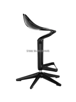 Nordic scaun pentru bar lingură de creație scaun de bar rotativ simplu de recepție scaun telescopic scaun înalt ridicare acasă scaun pentru bar