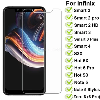 Sticla temperata Pentru Infinix Smart 2 HD Pro 3 Plus 4 Ecran Protector pe infinix Hot 6 Pro 6X S3 Nota 5 Stylus S3X Zero 6 Pro Film