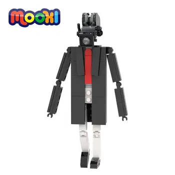 MOOXI Skibidi Toaletă Jocul Proiector Man Battle Robot Figura Bloc Jucărie Pentru Copii Cadou Clădire din Cărămidă Asambla Piese MOC1327