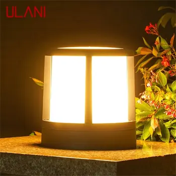 ULANI în aer liber Contemporane Post de Lumină LED-uri Impermeabil IP65 Pilon Lampă de Perete de Corpuri de iluminat pentru Gradina