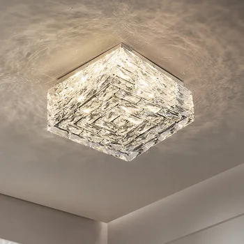 Lumina de Lux Camera de zi Lumina de Cristal Iluminare LED Lampă de Plafon Design Modern Decor Dormitor 2023 Noi Corpuri de Iluminat